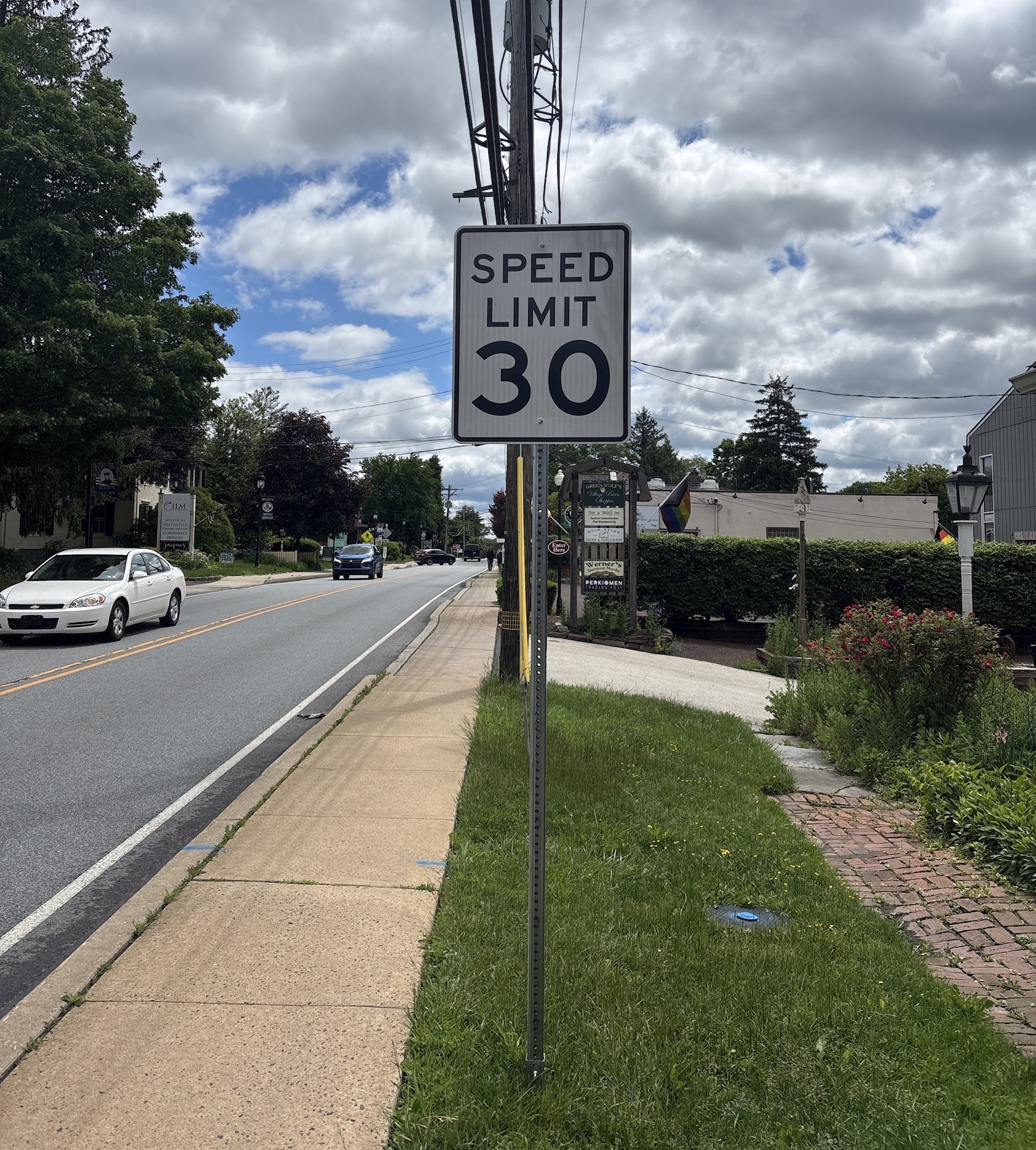 New Speed Limit In Village