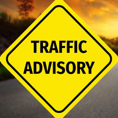 Traffic Advisory Sign