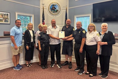 Skippack Township Honors Skippack EMS for 40 Years of Dedicated Service