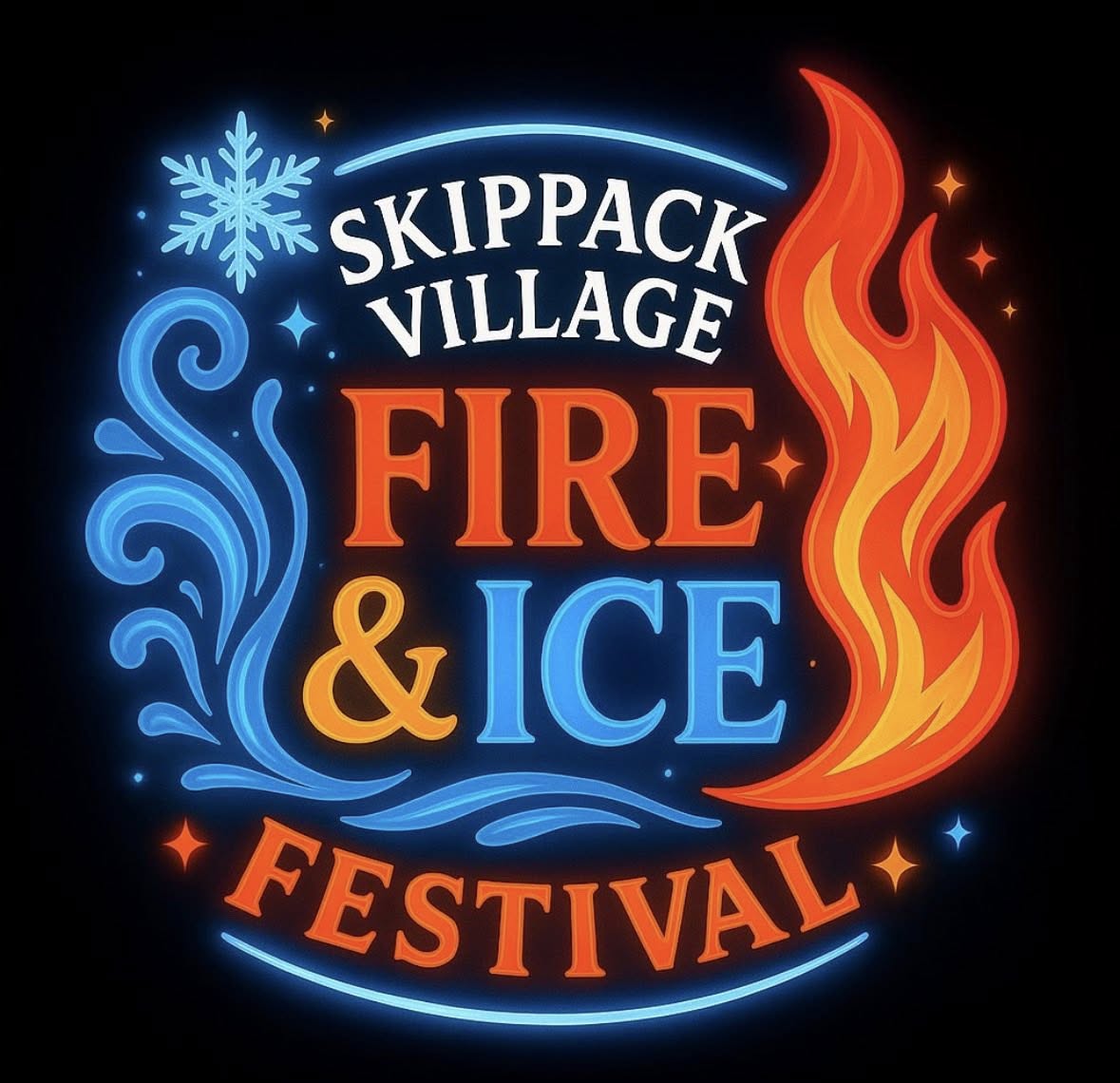 Road Closure Notice & Event Information: Skippack Village Fire & Ice Festival This Weekend ❄️🔥