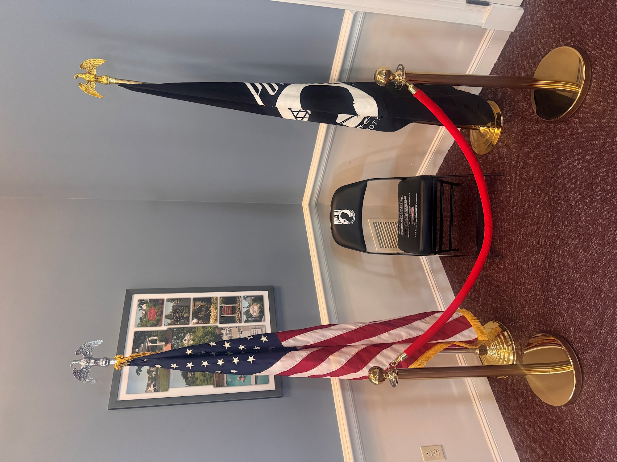 Skippack Township Receives POW/MIA Memorial Chair from DAV Chapter 25