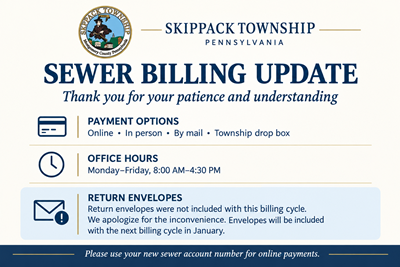 Sewer Billing Update